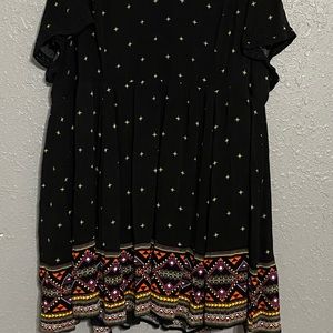 Torrid Short Sleeve Mini Dress